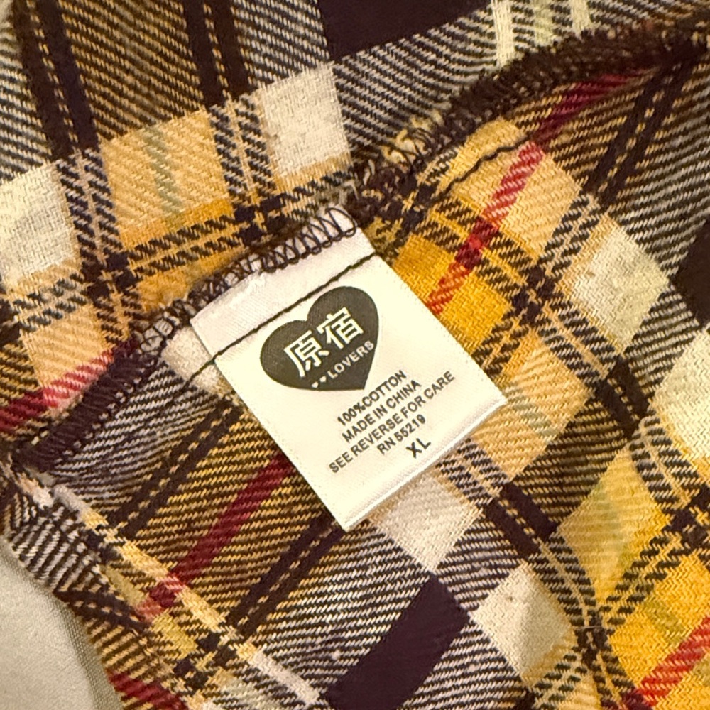 L.A.M.B Harajuku (Gwen Stefani) Flannel Shirt - Picture 9 of 12